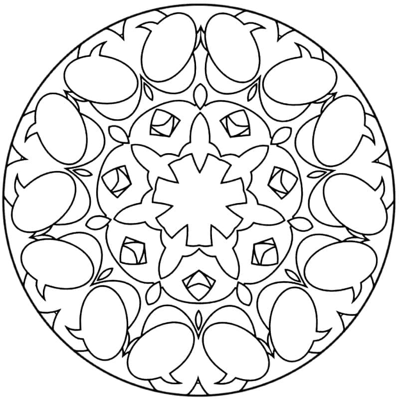 Mandalas Abstraits 27